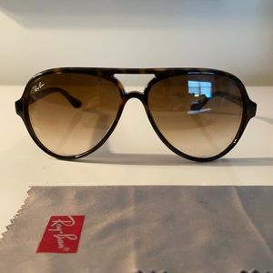 Ray Ban Sunglasses (Case + Cleaner included)